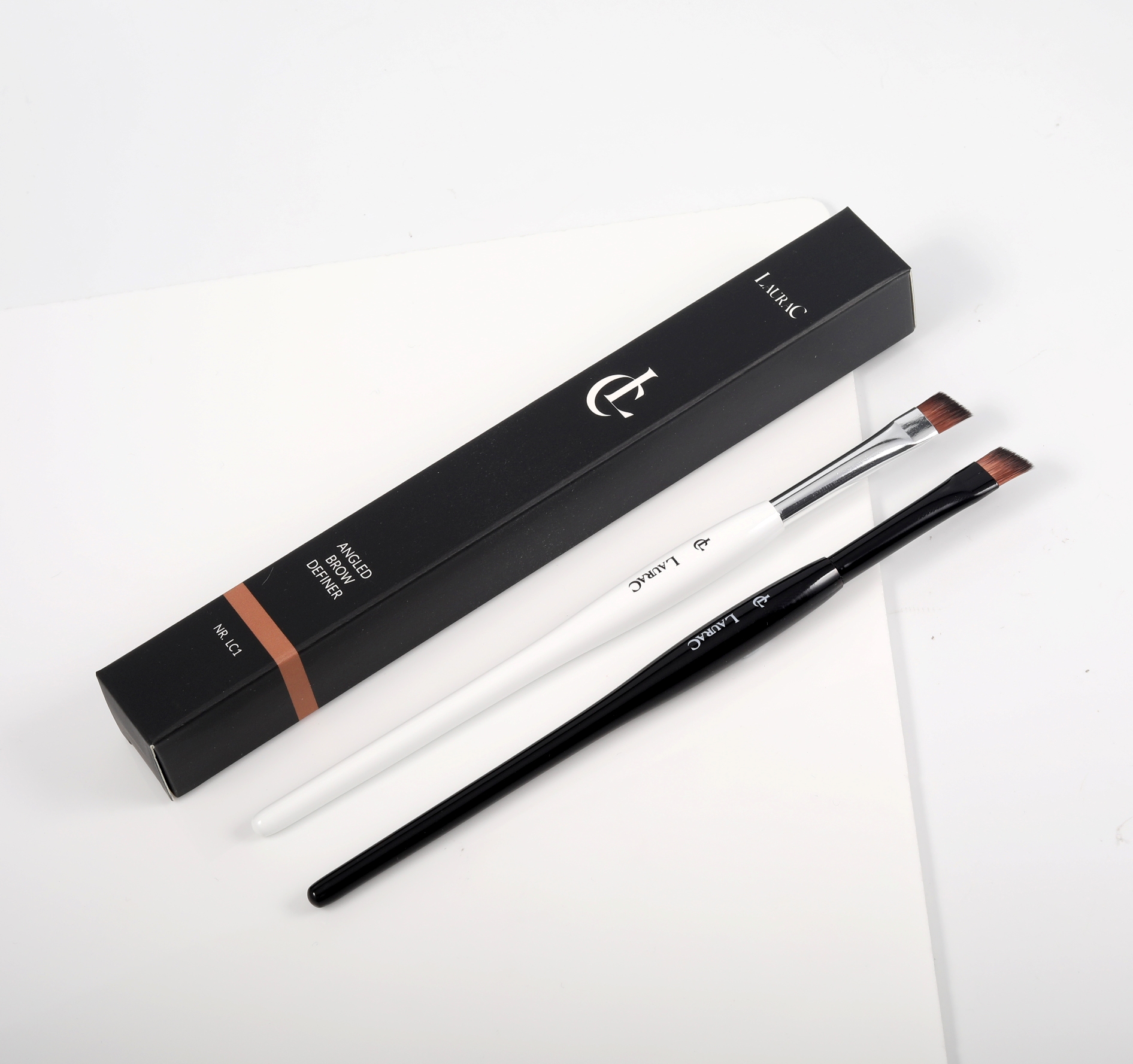 Angled brow definer